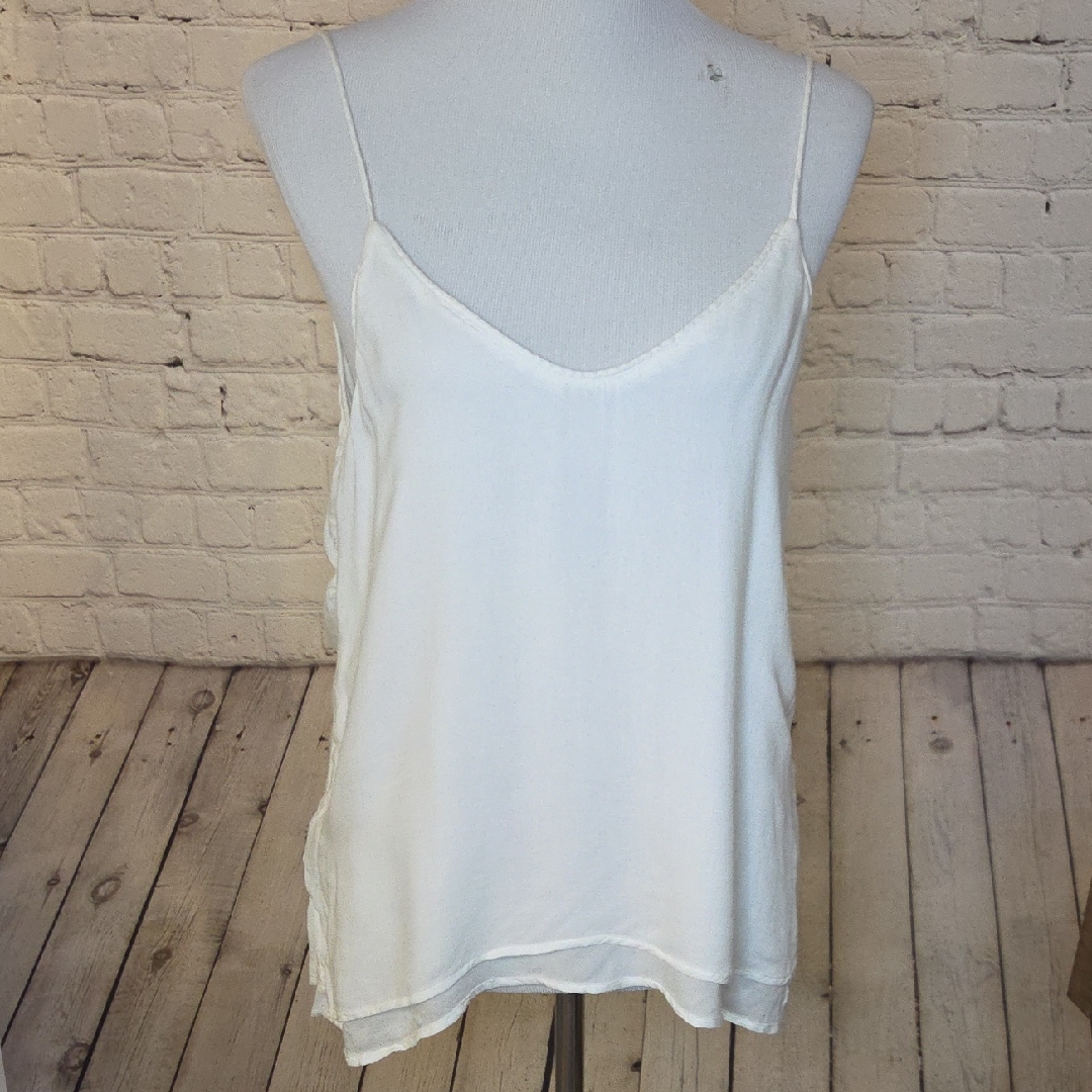 Cloth & Stone White Camisole Top